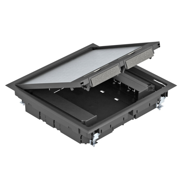 Лючок GES9 55U (Система 55,полиамид,черный) (GES9 55U V 9011) | 7405039 | OBO Bettermann