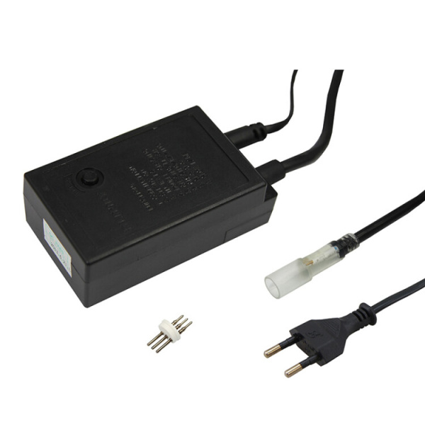 Контроллер для трехжильного светодиодного дюралайта ?13 мм, до 100 м | 123-034 | NEON-NIGHT