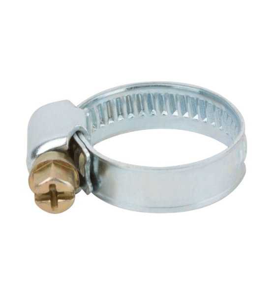 Хомут обжимной цинк 25х40 (2шт) - хомут | 136942 | Tech-KREP