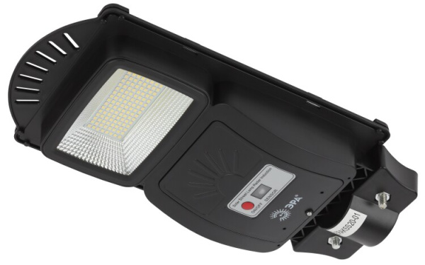 Светильник светодиодный уличный на солн.батарее SMD, 20W, с датч. движ., ПДУ, 400 lm, 5000К, IP65 | Б0046797 | ЭРА