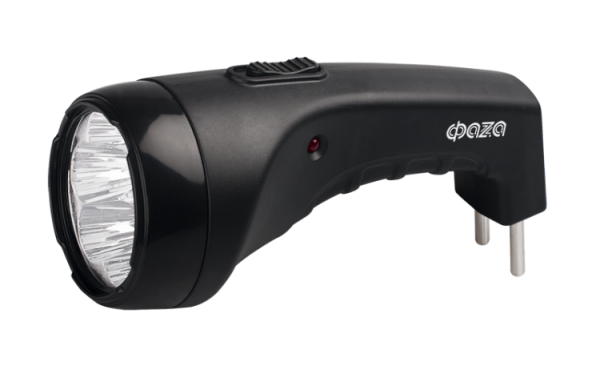 Фонарь прожекторный AccuF2-L07-bk (черн.) | 5000810 | ФАZА
