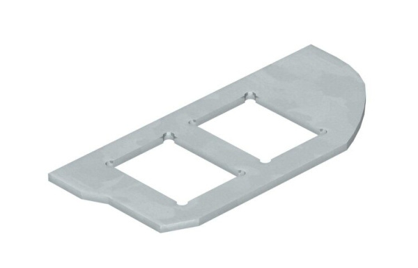 Монтажная пластина MPR2 для GESRM2 тип C (сталь) (MPRM2 2C) | 7407624 | OBO Bettermann