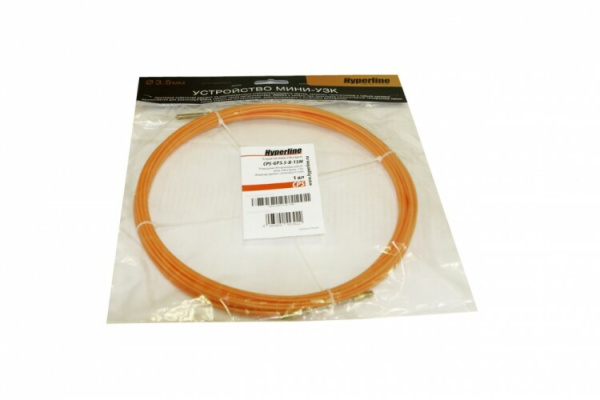 CPS-GP3.5-B-15M Устройство для протяжки кабеля мини УЗК в бухте, 15м (диаметр прутка с оболочкой 3,5 мм) | 248565 | Hyperline