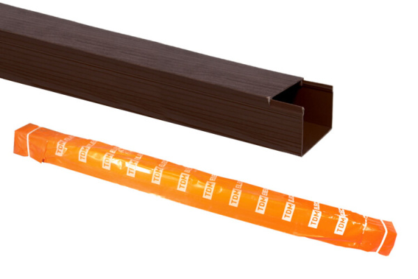 Кабель-канал 60х40 (18м) "ЭКО" 3D (бук) | SQ0402-0409 | TDM