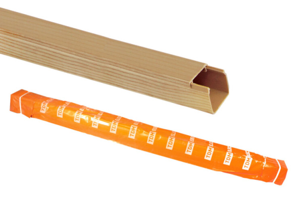 Кабель-канал 16х16 сосна 3D (100м) | SQ0402-0303 | TDM