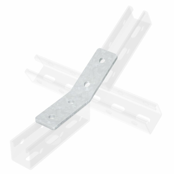 Уголок крепежный двойной 60?, INOX 304 | IBMC1026C | DKC