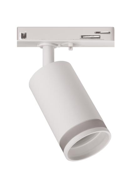 Светильник трековый под лампу PTR 28 GU10 WH 230V IP20 | .5040205 | Jazzway