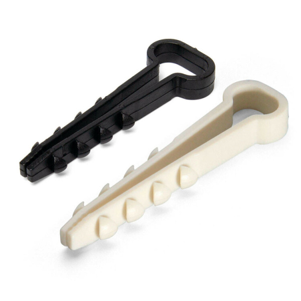 Дюбель-хомут ДХП 12-6 (ч) (100шт.) | 81830 | Fortisflex