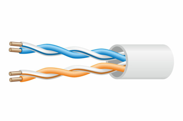 UTP 2 Cat 5e 24 AWG Cu LSZH нг(А)-HF (SUPRLAN)