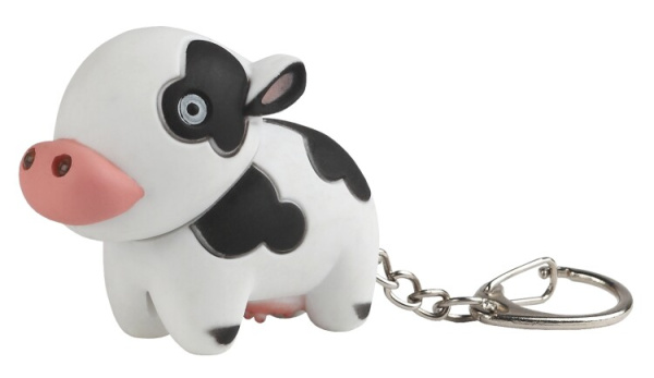 Фонарь детский брелок "Корова" BD6-C бат в компл, бл (10/100/1400) | Б0003784 | ЭРА