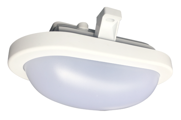 Светильник светодиодный пылевлагозащищенный для ЖКХ ДПБ PBH - PC3-OA 8W 4000K WHITE IP65 овал | 5009257 | Jazzway