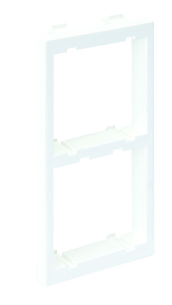 Simon Connect Адаптер вертикальный на 2 модуля K45, S-модуль, алюминий | S62-8 | Simon