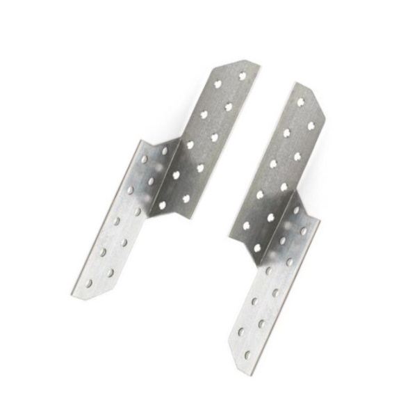 Держатель балки левый 210х40х40х2, оцинкованный - накл. | 128099 | Tech-KREP