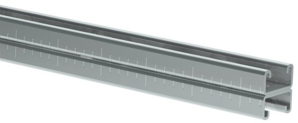 STRUT-профиль перфорированный двойной 41х21х1200-1,5 EZ | CLM50D-PSD-41-21-12-1 | IEK