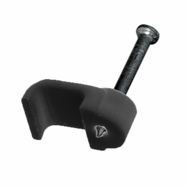 Крепеж кабеля плоский 8 х 3 мм, черный (упак. 50 шт) | 07-4207-1 | REXANT