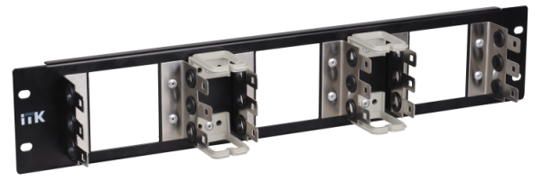 Рама 3U для 15 плинтов типа Krone, LSA-PLUS, черная | KF150-3U05A | ITK