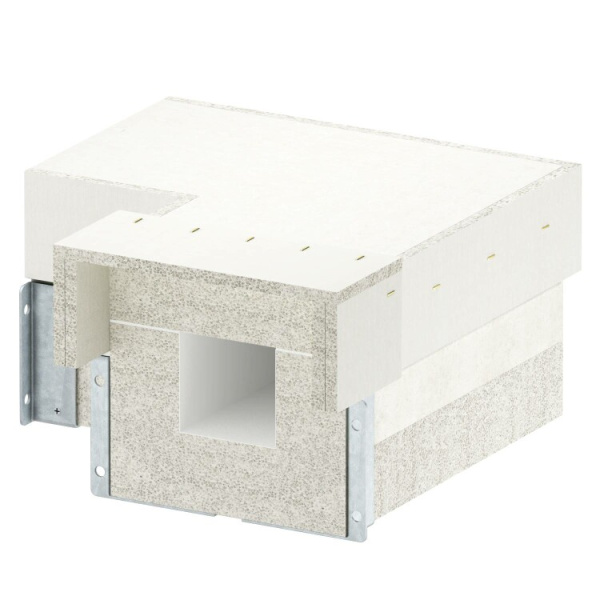 Угловая секция 90° огнестойкого кабельного канала (BSKHF-FB0808) | 7214852 | OBO Bettermann