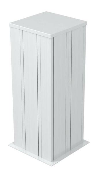 Электромонтажная миниколонна 0,56 м 4-х сторонняя 220x250x564 мм (алюминий) (ISSHS6EL) | 6290073 | OBO Bettermann