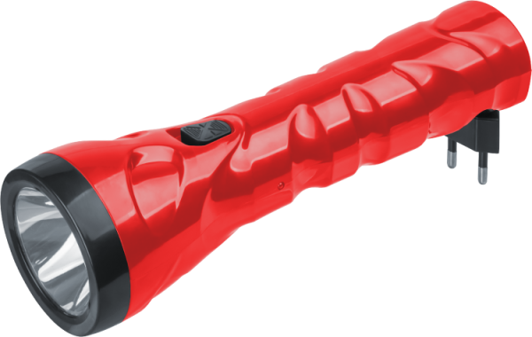 Фонарь аккумуляторный NPT-CP22-ACCU Пласт.1LED 1Вт, прям.зар,акк.4.3В,1200 мАч | 14663 | Navigator