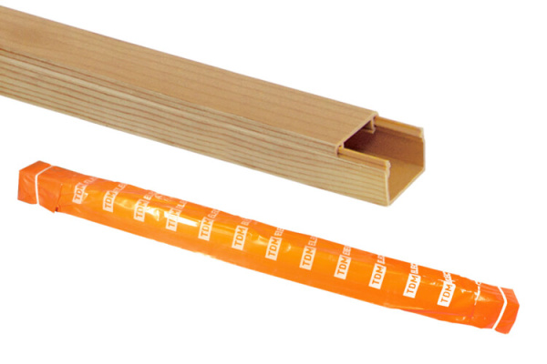 Кабель-канал 15х10 сосна 3D (140м) | SQ0402-0302 | TDM