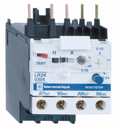 ТЕПЛОВОЕ РЕЛЕ ПЕРЕГРУЗКИ 3P 0,36-0,54 | LR2K0304 | Schneider Electric