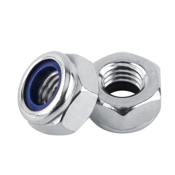 Гайка DIN 985 М12 с нейлоновым кольцом (1 кг) - пакет | 118104 | Tech-KREP