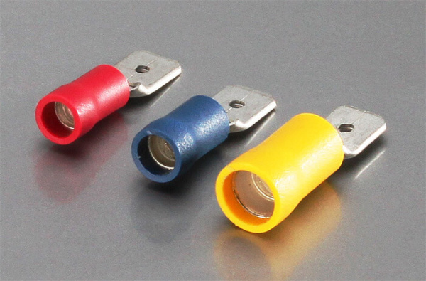 Разъем виброуст. плоский ВРПИ-П 2,5-(6,3) (100шт/упак) | 59132 | КВТ