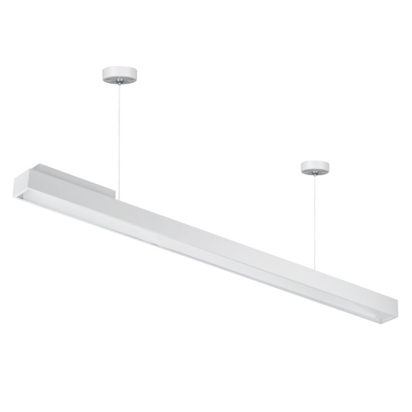 Светильник светодиодный Geometria Block SPO-116-W-40K-024 24Вт 4000К 1750Лм IP40 1200*70*50 белый подвесной | Б0050548 | ЭРА