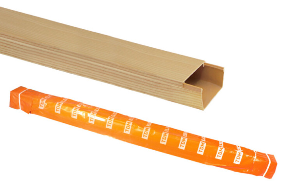 Кабель-канал 40х25 сосна 3D (40м) | SQ0402-0308 | TDM