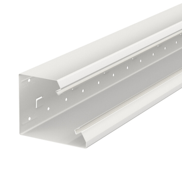 Кабельный канал Rapid 80 133x110x2000 мм (сталь,белый) (GEK-SA133110P) | 6282700 | OBO Bettermann