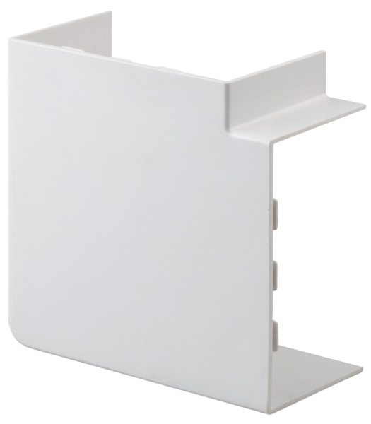 Поворот 90 гр. 100х40 (белый) (20/200/1200) | Б0036057 | ЭРА