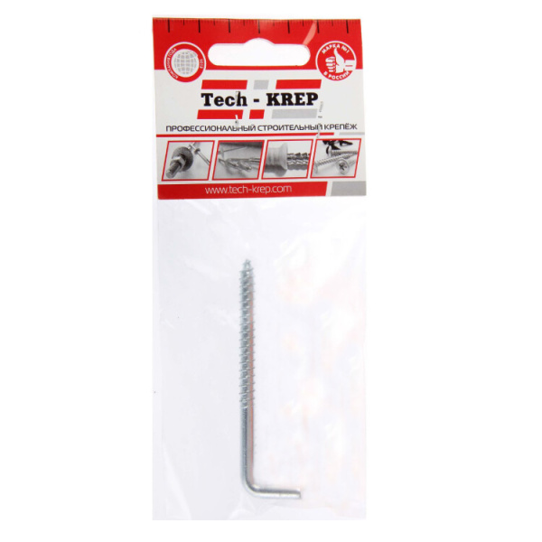Шуруп-костыль 8,0х85 (1шт) - пакет | 103892 | Tech-KREP