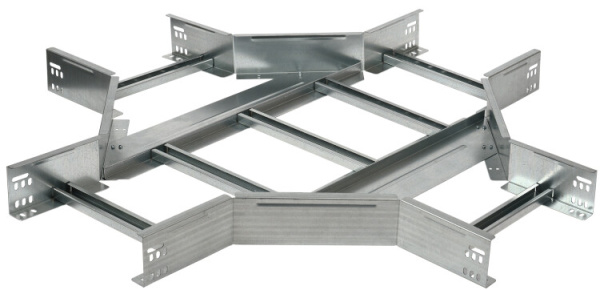 Крестовина лестничная 100х600 R300 | LLK2X-100-600 | IEK
