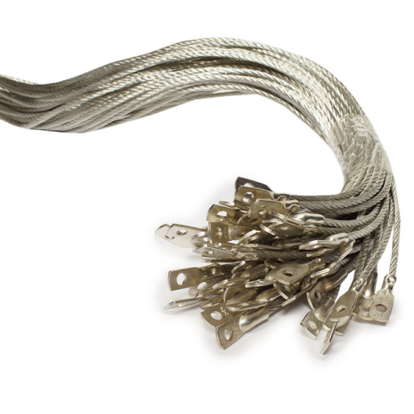 Проводник заземляющий П-500 S=25 мм (с двумя након.) | zeta11286 | ЗЭТАРУС