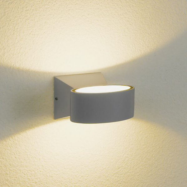 Светильник архитектурный 1549 TECHNO LED BLINC серый настенный | a038414 | Elektrostandard