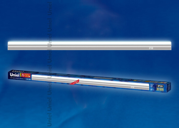 Светильник светодиодный линейный T5 c выключателем ULI-L02-7W-5100K-SL 7Вт 5100К 580Lm | UL-00001343 | Uniel