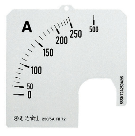 Шкала для амперметра SCL 1/1000 A1 | 2CSM110339R1041 | ABB