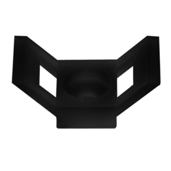 Площадка для крепления стяжки (ПС-2) 29x15 мм, черная, упаковка 100 шт. | 07-2105 | REXANT