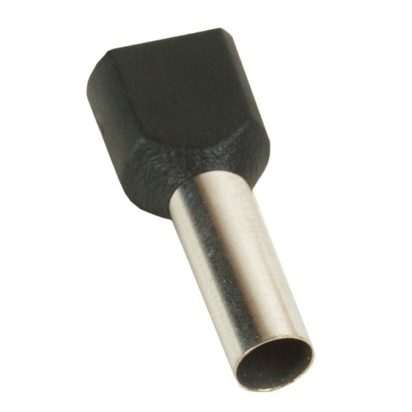 Наконечник штыревой втулочный под два провода OptiKit T-Shv2-PVC- 6,0-14(100шт) | 278052 | КЭАЗ