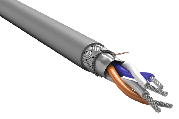 ITK Кабель RS-485 1х2х0,78 нг(А)-LS серый (200м) | RC3-RS485-01-SF-4101 | ITK