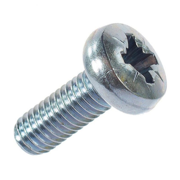 Винт DIN7985 с полукруглой головкой оцинк. М5х20 (100 шт) - коробка с ок. Tech-K ( 0,424 кг) | 105222 | Tech-KREP