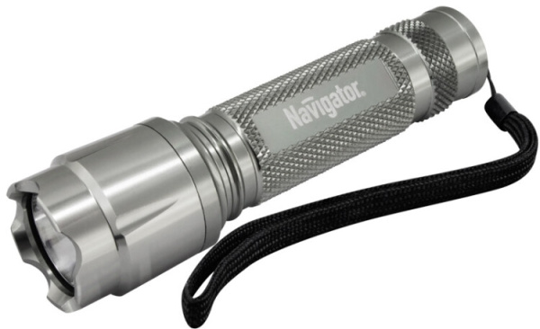 Фонарь универсальный NPT-CM05-1AA алюм. 1LEDх1Вт, блист | 94919 | Navigator