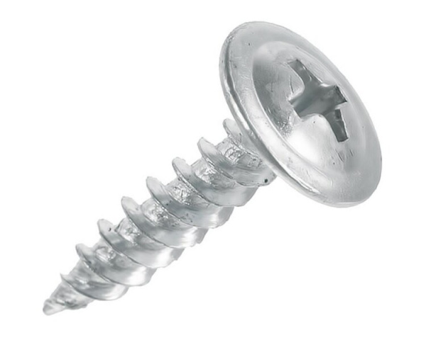 Саморез 4,2х32 с прессшайбой, острый, цинк (100 шт/уп) | PR08.3626 | Промрукав