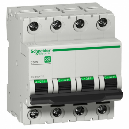 АВТОМАТИЧЕСКИЙ ВЫКЛ. C60N 4П 4A D | M9F12404 | Schneider Electric