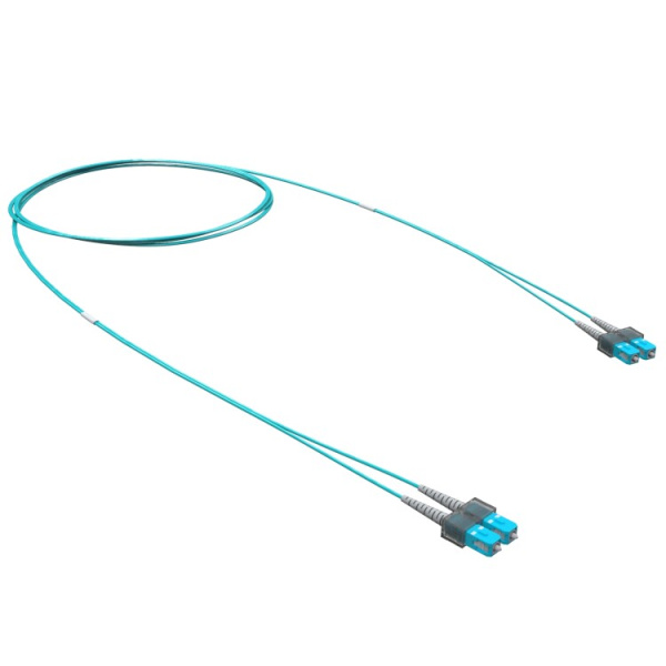 Оптический коммутационный шнур Duplex SC/UPC-SC/UPC, 50/125 (OM3), 1 м | RNPC53DCC1 | DKC