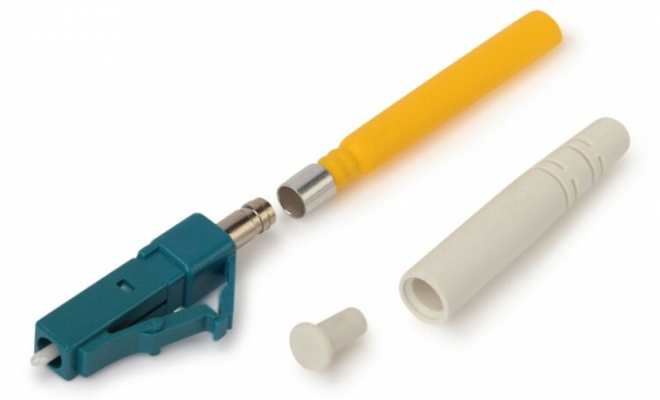 Коннектор клеевой FK-STD-LC/SA-SM-UPC-BL-S2-BL LC/UPC, SM (для одномодового кабеля), simplex, 2.0мм | 237742 | Hyperline