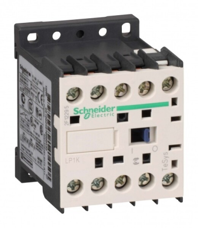 КОНТАКТОР K 4Р (2 НО + 2 НЗ), AC1 25 A, 110V DС, ЗАЖИМ ПОД ВИНТ | LP1K09008FD | Schneider Electric