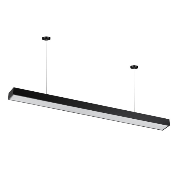 Светильник светодиодный Geometria Block SPO-115-B-40K-036 36Вт 4000К 3100Лм IP40 1200*100*50 черный подвесной | Б0050547 | ЭРА