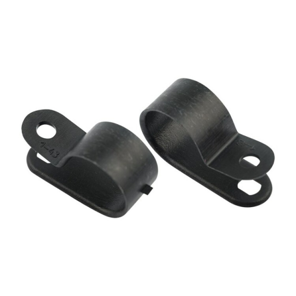 Кабельная скоба под винт 16 мм, черная, упаковка 50 шт. | 07-4416-1 | REXANT