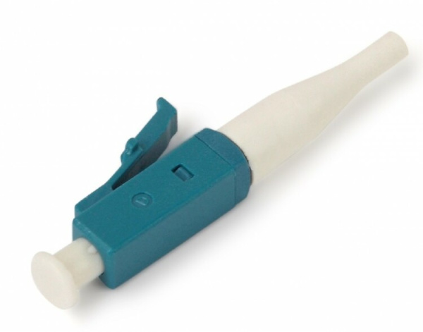 Коннектор клеевой FK-STD-LC/SA-SM-UPC-BL-S9-BL LC/UPC, SM (для одномодового кабеля), simplex, 0.9мм | 222546 | Hyperline